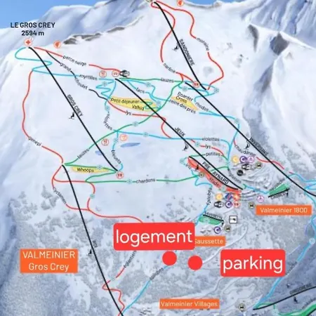 Lodge Les Chryolles -les Petits Loups Valmeinier